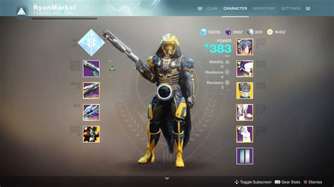 destiny 2 weapon slot changes.